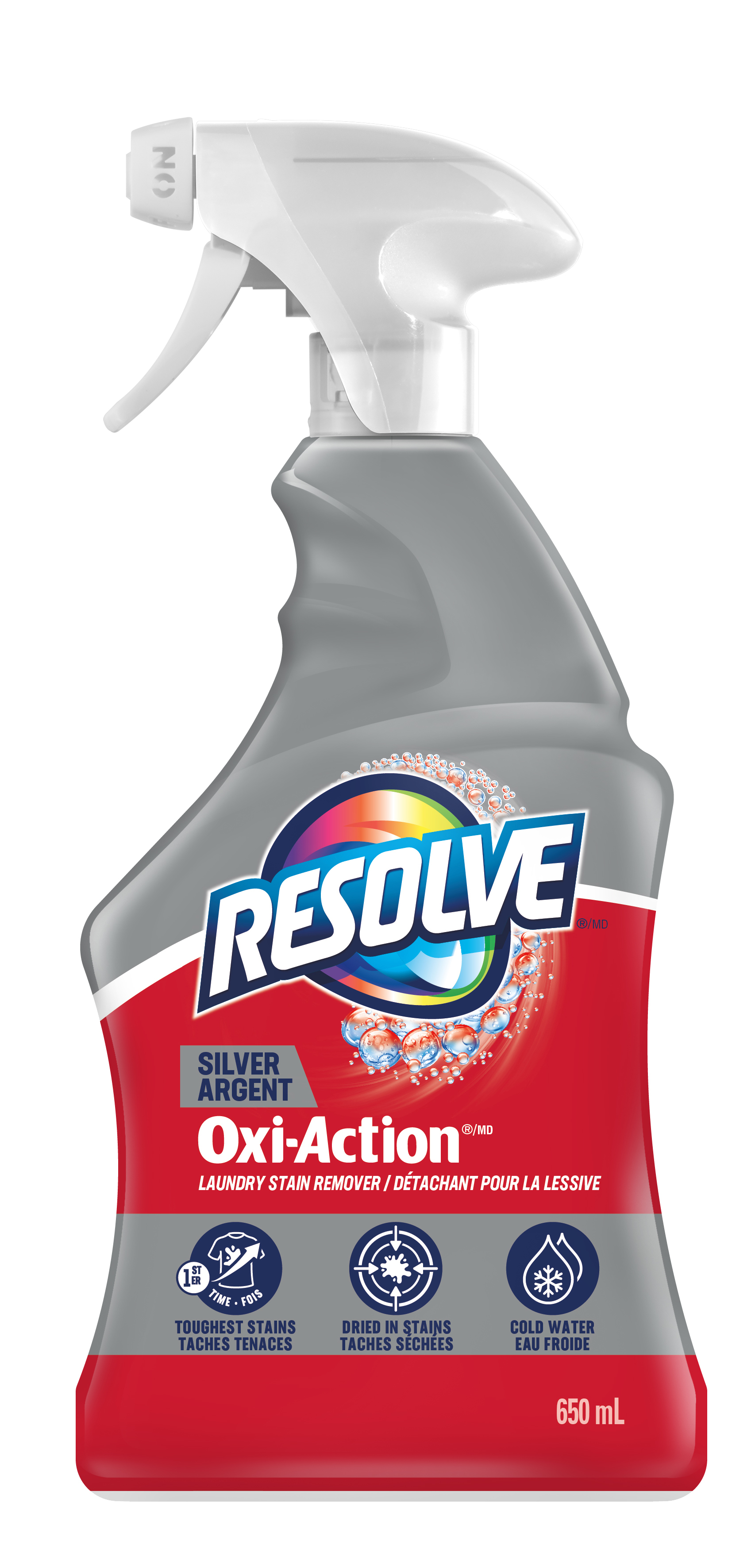 RESOLVE® Laundry - Silver Oxi-Action Pre-Treat (Canada)