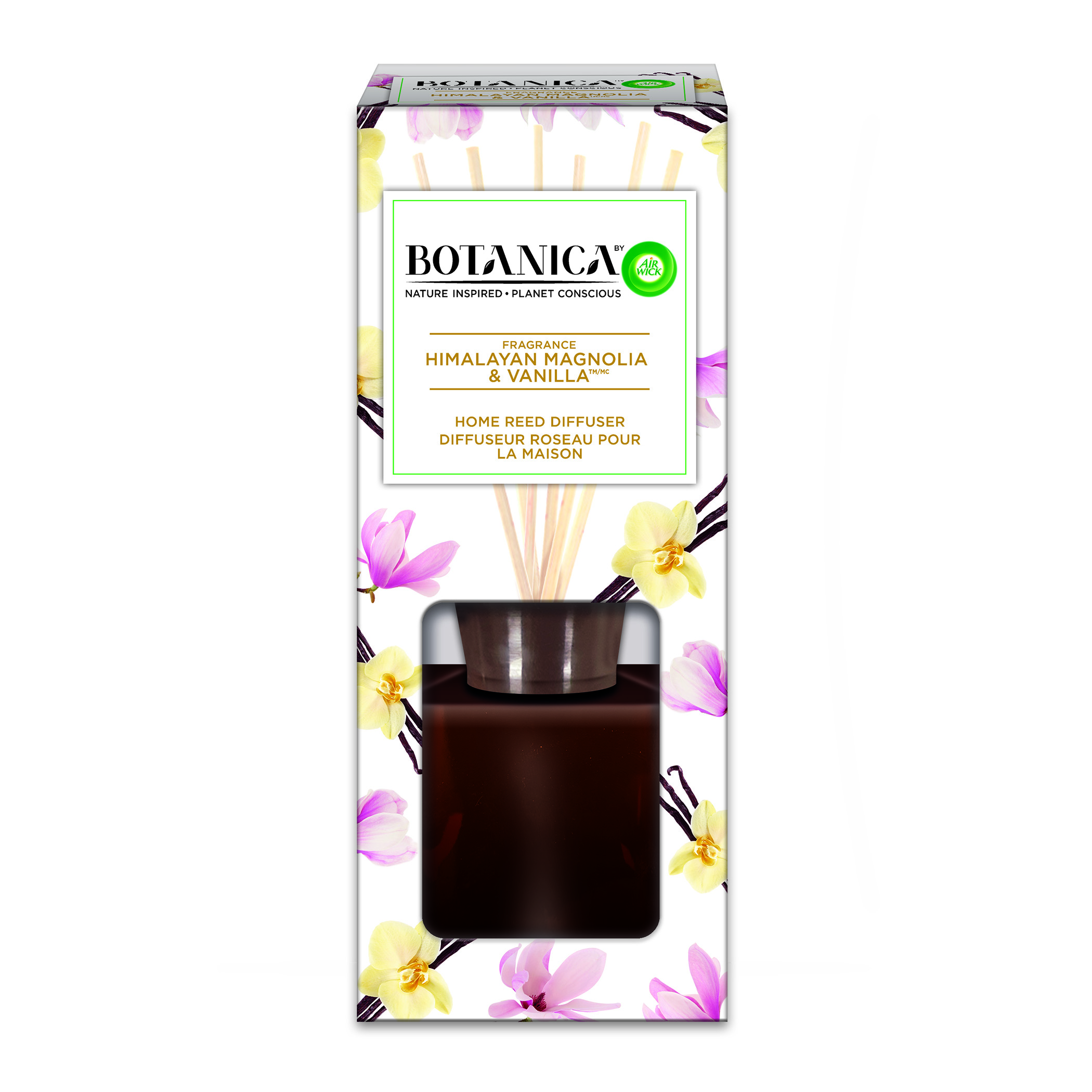 AIR WICK® Botanica Home Reed Diffuser - Vanilla & Himalayan Magnolia (Canada)(Discontinued)
