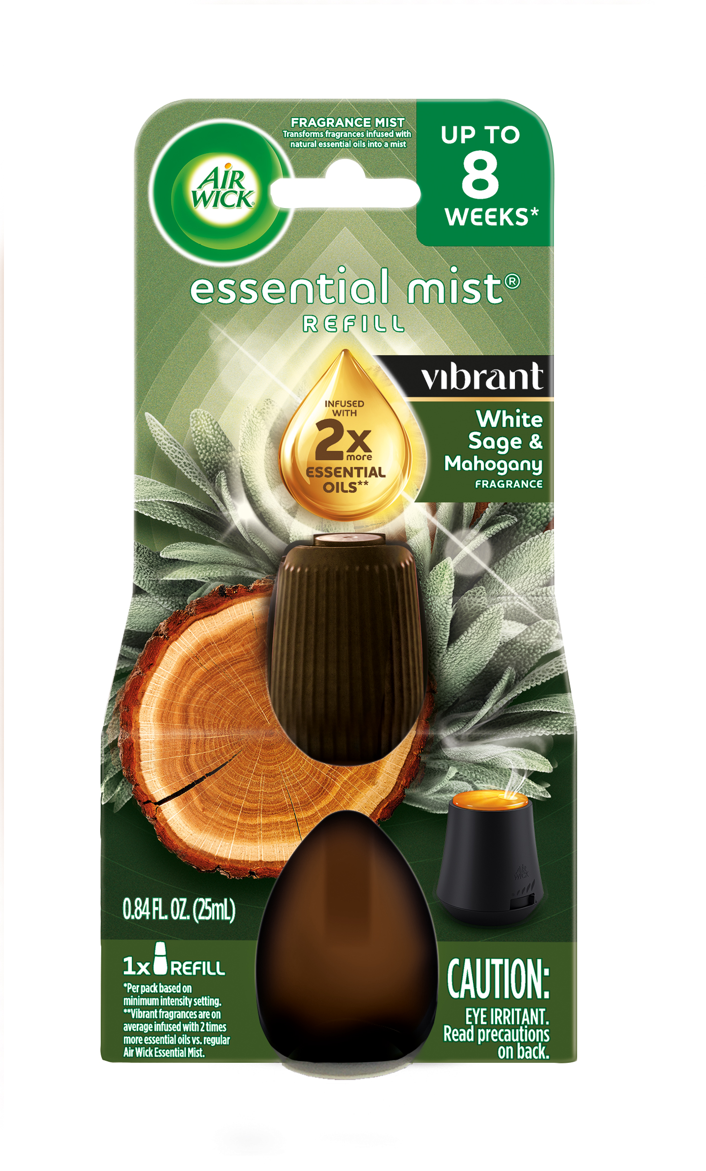 AIR WICK® Essential Mist - White Sage & Mahogany (Vibrant)