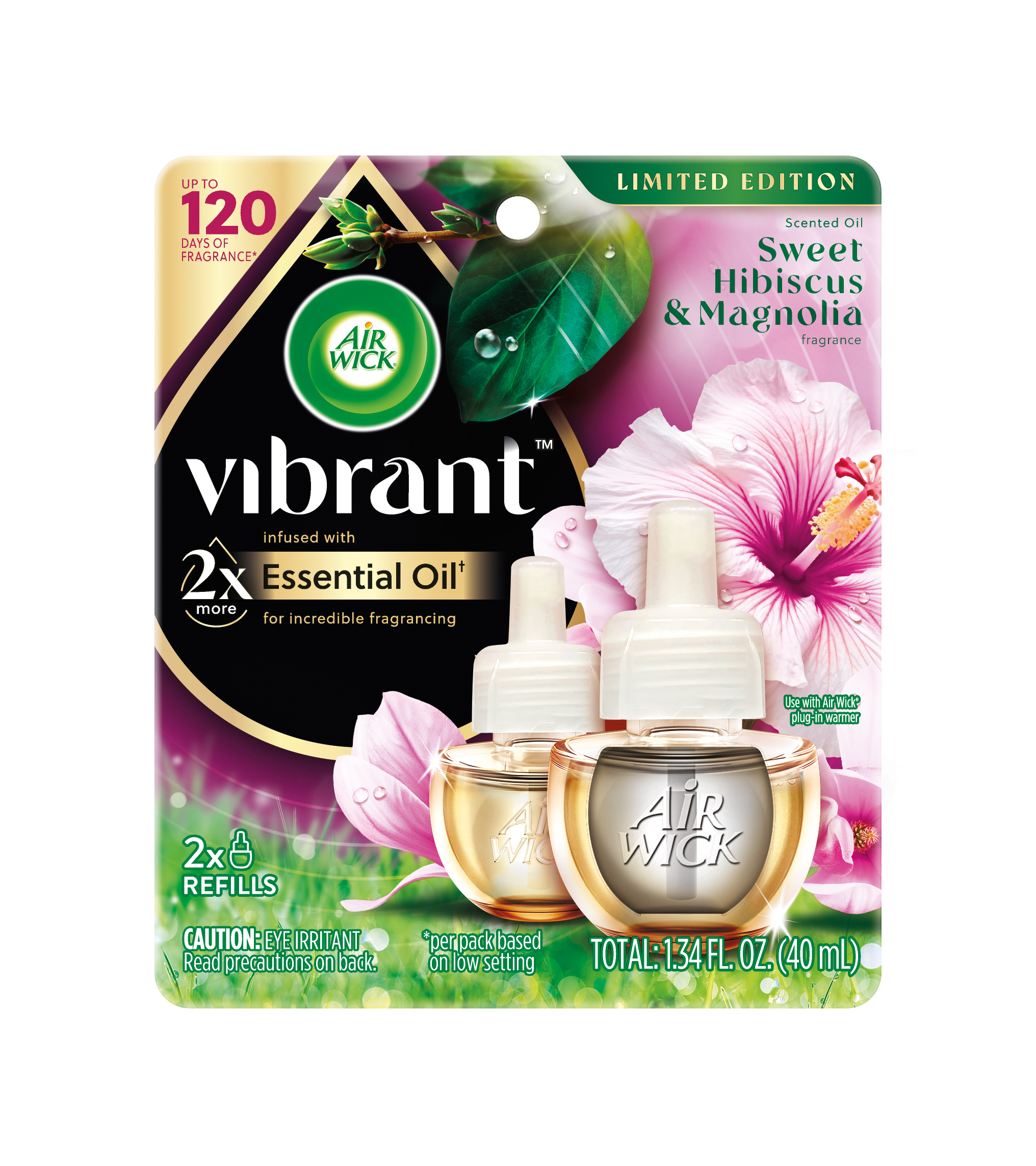 AIR WICK® Scented Oil - Sweet Hibiscus & Magnolia (Vibrant)