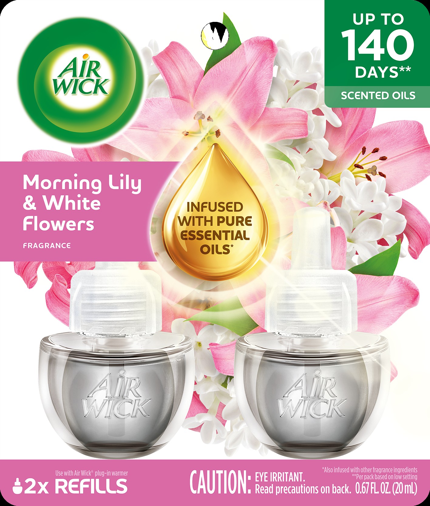 AIR WICK® Scented Oil - Morning Lily & White Flowers 