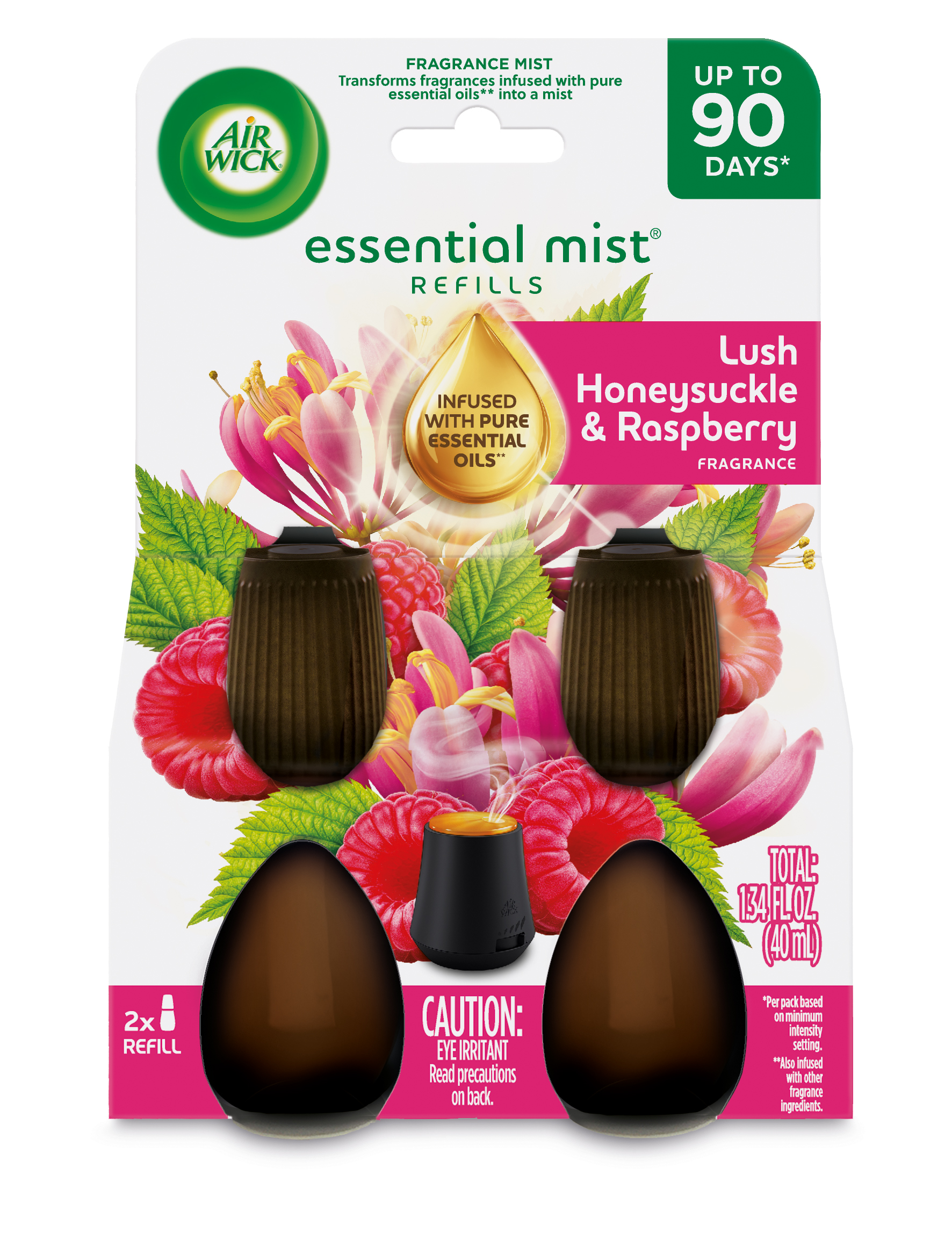 AIR WICK® Essential Mist - Lush Honeysuckle & Raspberry