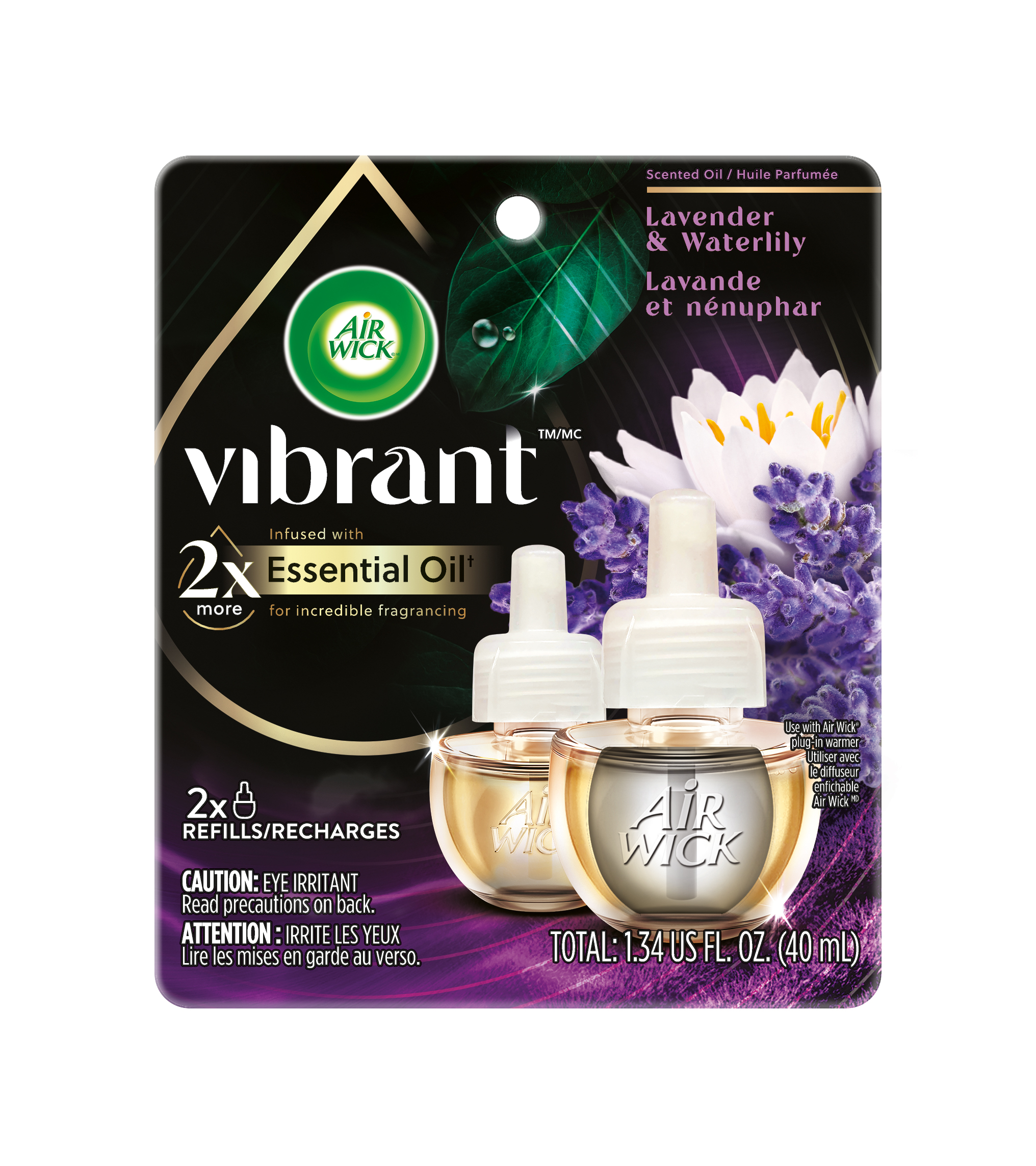 AIR WICK® Scented Oil - Lavender & Waterlily (Vibrant)
