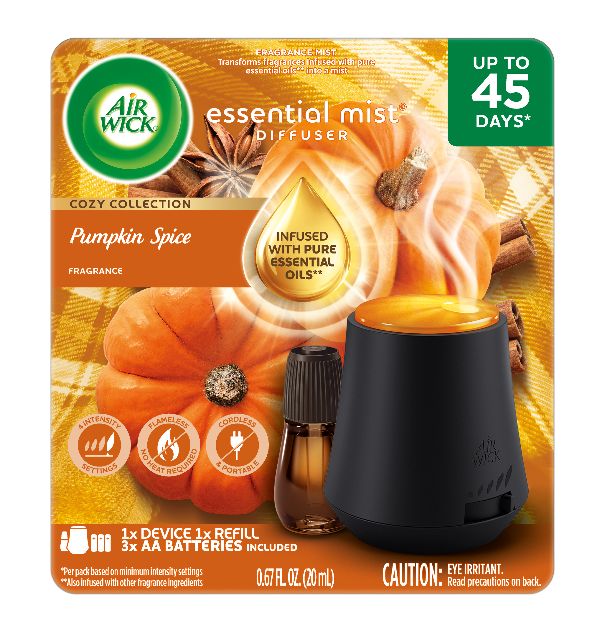 AIR WICK® Essential Mist - Pumpkin Spice - Kit