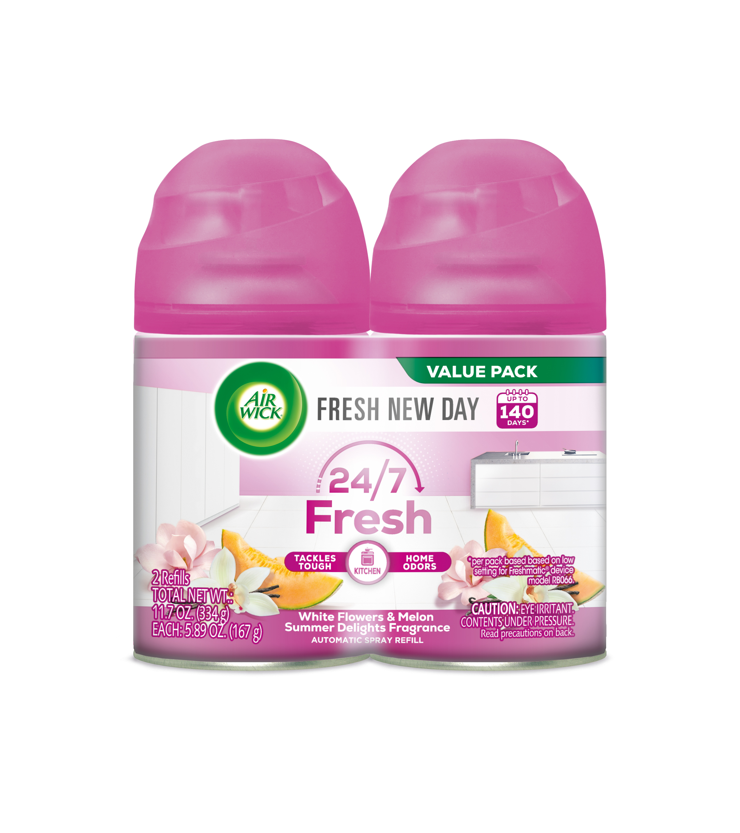 AIR WICK® Automatic Spray - White Flowers & Melon Summer Delights
