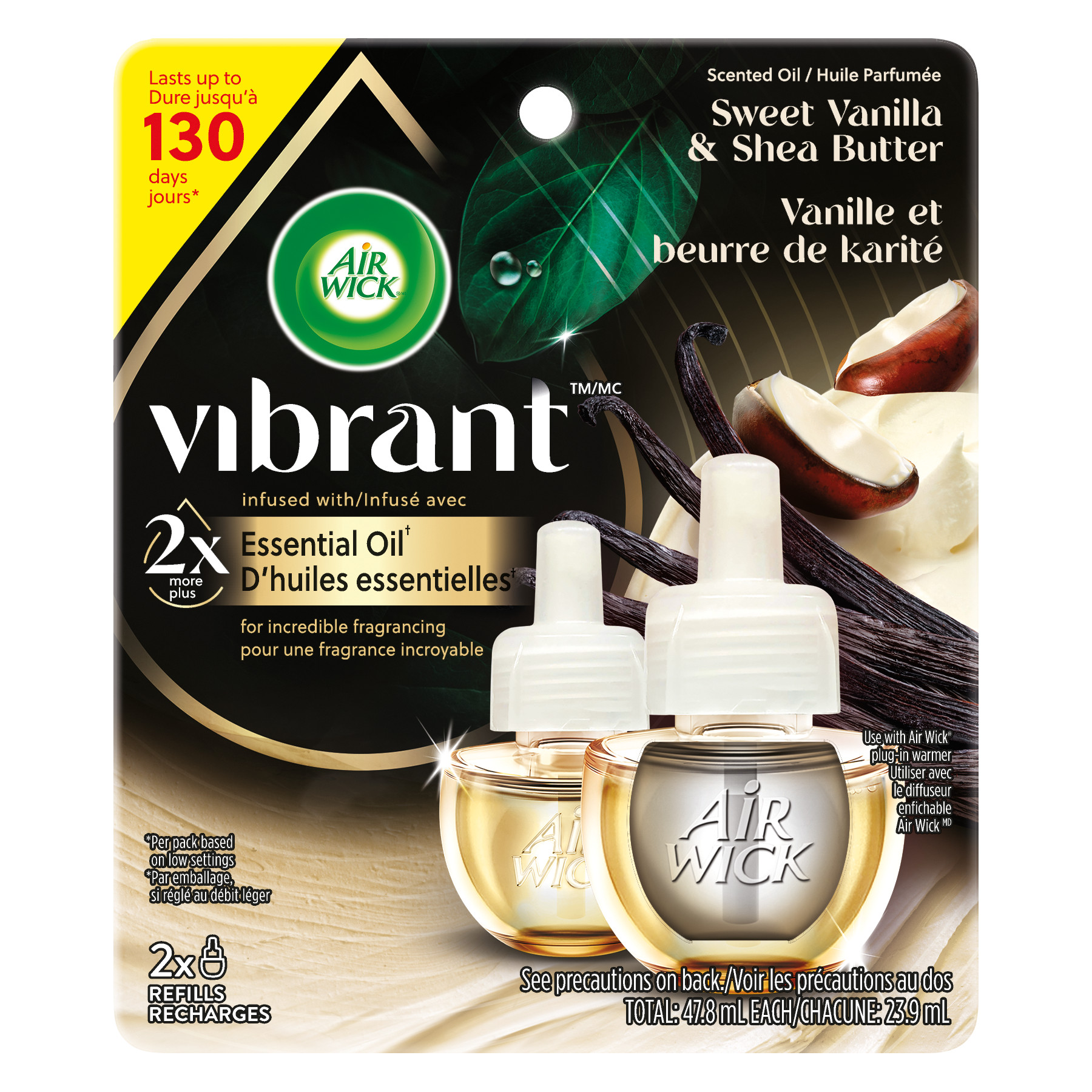 Air Wick® Vibrant Scented Oil - Sweet Vanilla & Shea Butter (Canada)